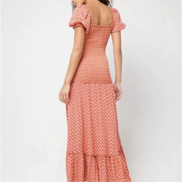 NWT L*Space Simone Maxi Dress in Summatime Check - Picture 5 of 11